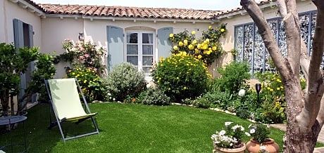 La Passerose 3 pièces avec jardin au calme,à 300m de la plage,