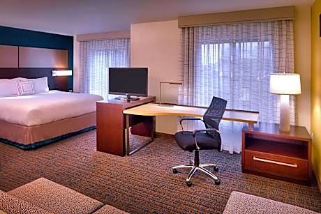 Studio, 1 King Bed with Sofa bed (1 King Bed and 1 Double Sofa Bed)