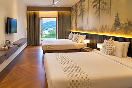 couple room mountain view
