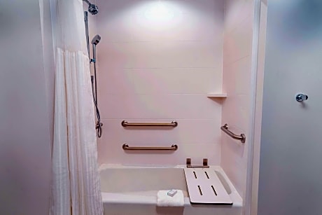 1 King Mobility Accessible W/Roll In Shower