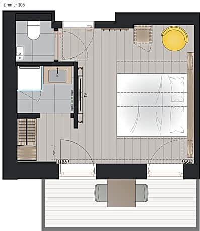 Double Room with Terrace