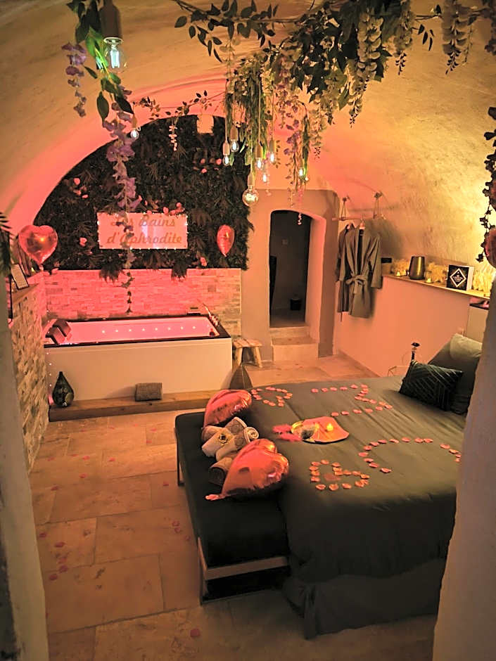 Évasion duo, Suite Atypique privative, Hammam & Balnéo