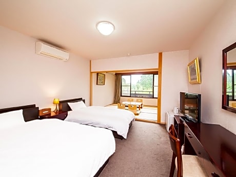 Japanese Western Room with Half Board