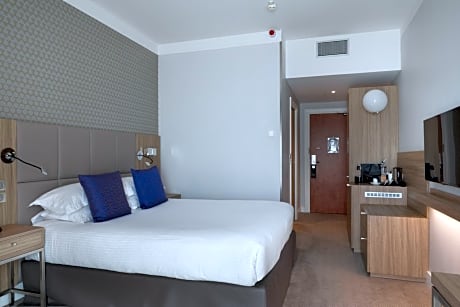 Superior Room with Large Bed with Balcony and Park View
