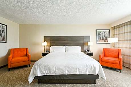 1 King Bed Standard Walk in Shower