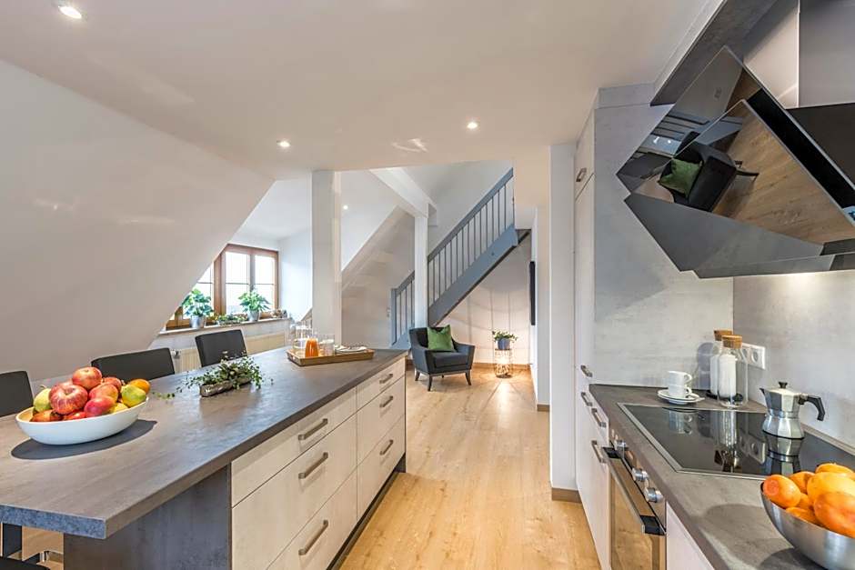 RH-Appartements 15 Minuten von Basel im Dorf Rührberg