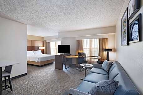 Studio, 1 Queen Bed with Sofa bed (1 Queen Bed and 1 Double Sofa Bed)