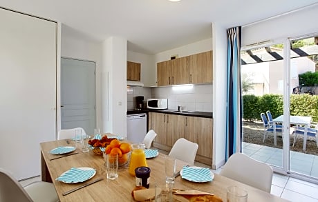 3 bedroom apartment 8/9 people