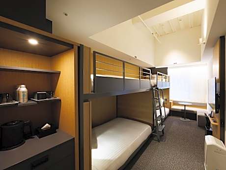 Quadruple Room with 2 Bunk Beds
