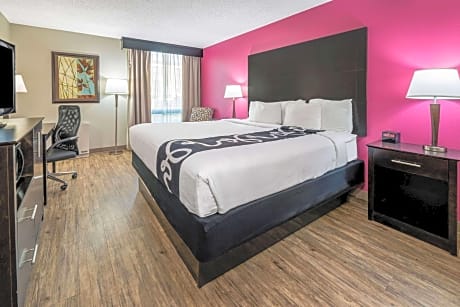 1 King Bed Mobility Accessible Room Non-Smoking