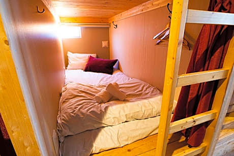 Two Bunk Beds in 24-Bed Female Dormitory Room