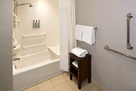 Room, 1 King Bed with Sofa bed (Mobility/Hearing Accessible, Tub) (1 King Bed and 1 Double Sofa Bed)