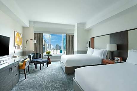 Club Access Double Beds, Club level, Guest room, 2 Double