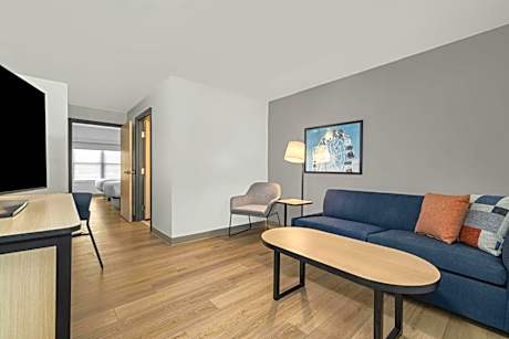 Queen Suite with Two Queen Beds and Sofa Bed
