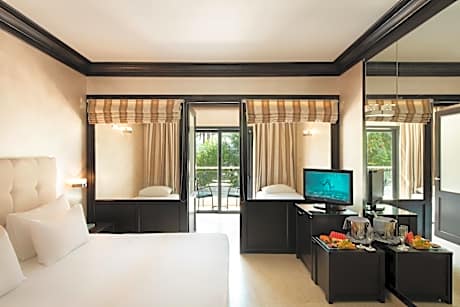 Family Room with Land View