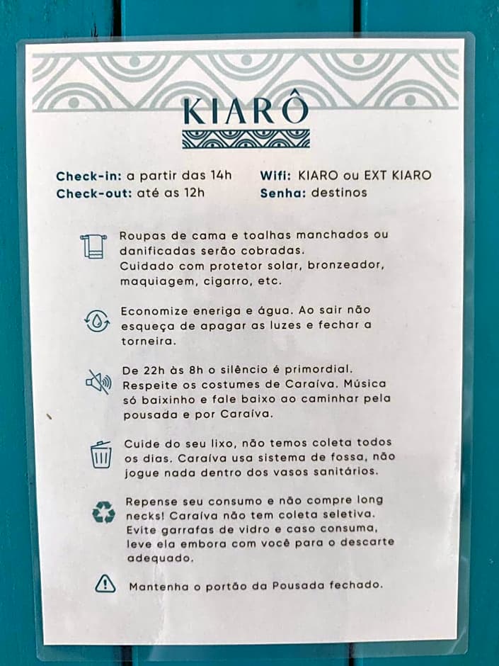 Pousada Kiarô Caraíva