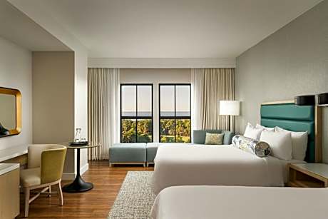 Queen Room with two Queen Beds and Bay View