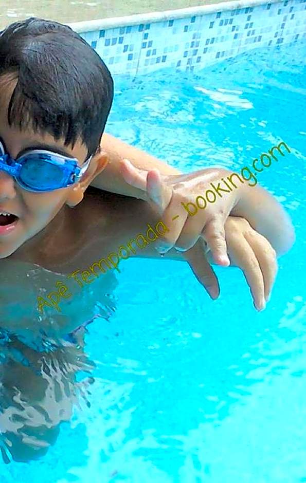 Apê Temporada Praia Grande SP Completo com Piscina, Churrasqueira, Estacionamento