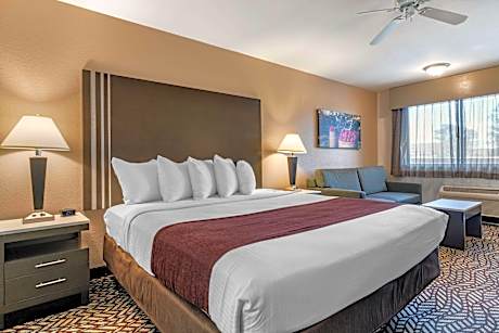 1 KING BED,NSMK,HI SPEED NET,OVRSZD RM,HOTTUB,MICRG,FULL BREAKFAST