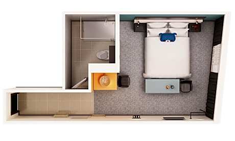 Comfort Room 1 Double Bed