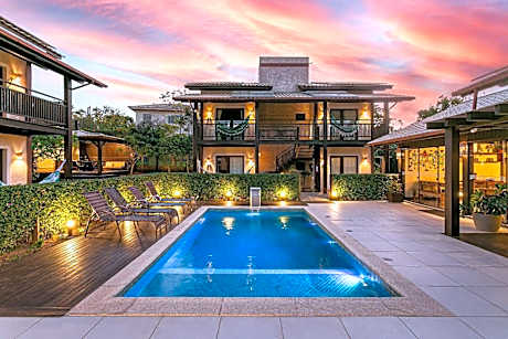 Pousada Rosa 08 - Café da manhã Gourmet, Suítes com Banheira a 150m do Centrinho da Praia do Rosa