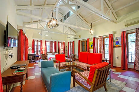 Grand Room - Complimentary morning Yoga session (7 AM – 8 AM) and Evening Tea, plus a 10% discount on Spa treatments, Laundry services, and River Rafting adventures