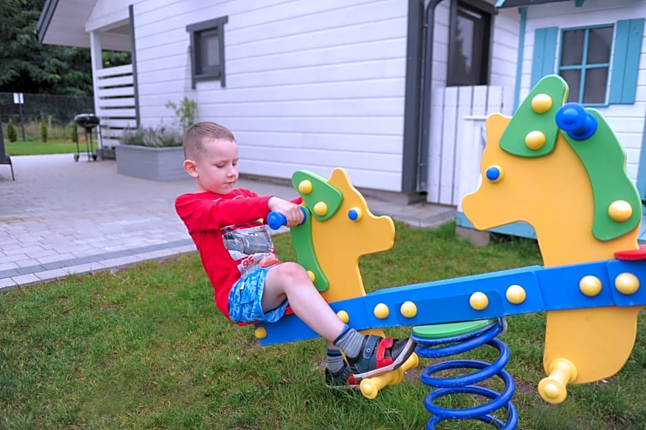 Balfala domki nad morzem