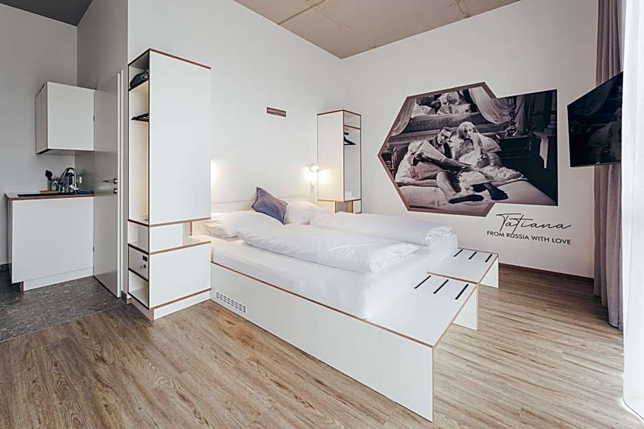 Motel Schlafraum Weng-Dein smartes Hotel-contactless check-In