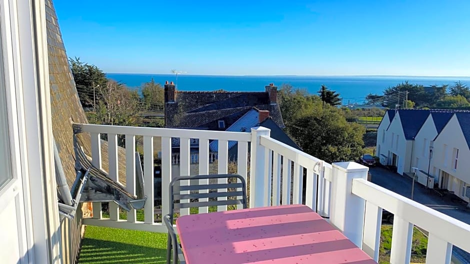 Villa la Korrigane vue mer cuisine privée