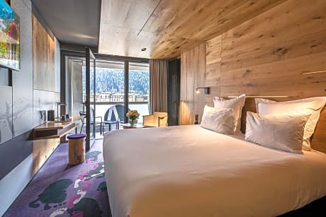 Superior Room with Balcony - Mont-Blanc Range view