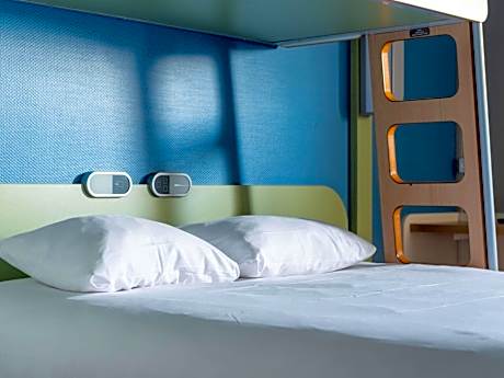 Triple Room with One Double Bed and One Bunk Bed
