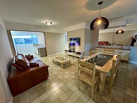 Apto 3 quartos grande a 50m do Mar AH113