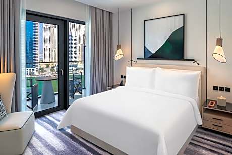 Marina View Deluxe Suite with Private Balcony