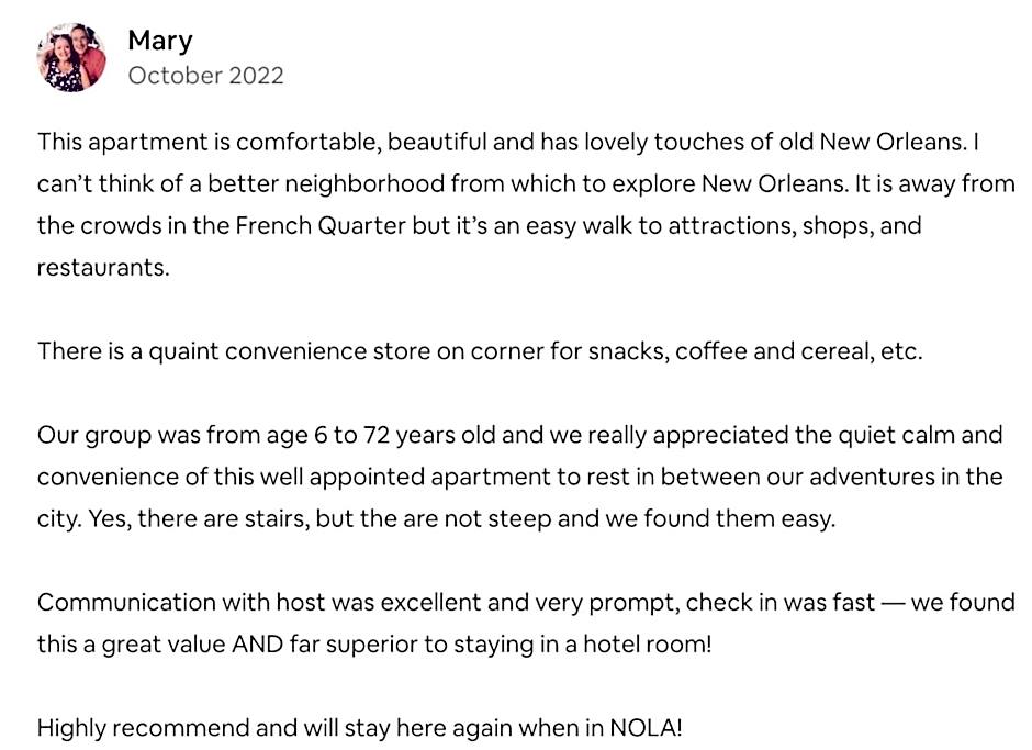 Group-friendly Suite Near Bourbon Street