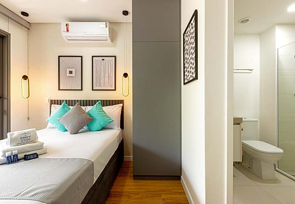 Easy Star - Lindo Studio no coração do Brooklin! - ZM01H