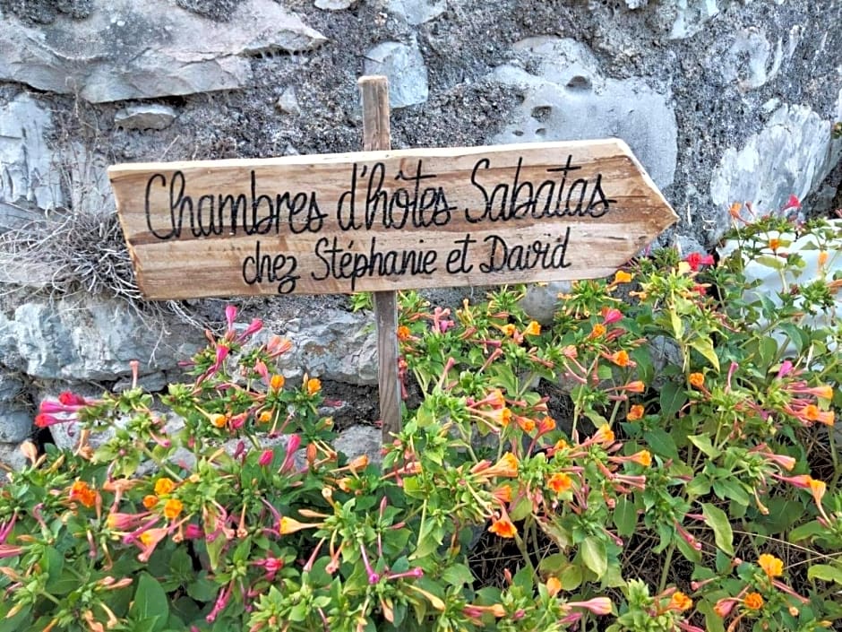 Chambre d'hôtes La terrasse de Sabatas