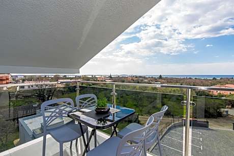 Apartment Serena, sea view, Peroj