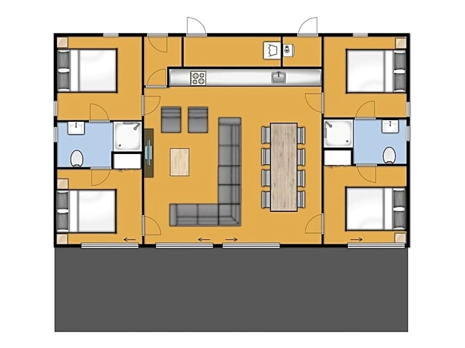 RCN Vakantiepark de Schotsman Bungalow de Bevelander