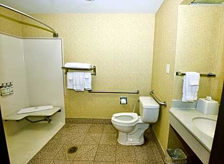 1 Queen Standard Comm Access Roll Shower