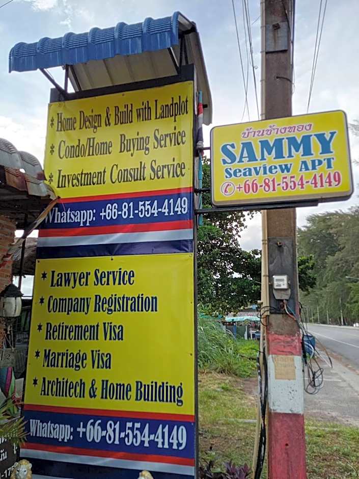 Sammy Seaview Mae Ramphueng Beach Front Golden Elephant บ้านช้างทองวิวทะเลหน้าหาดแม่รำพึง