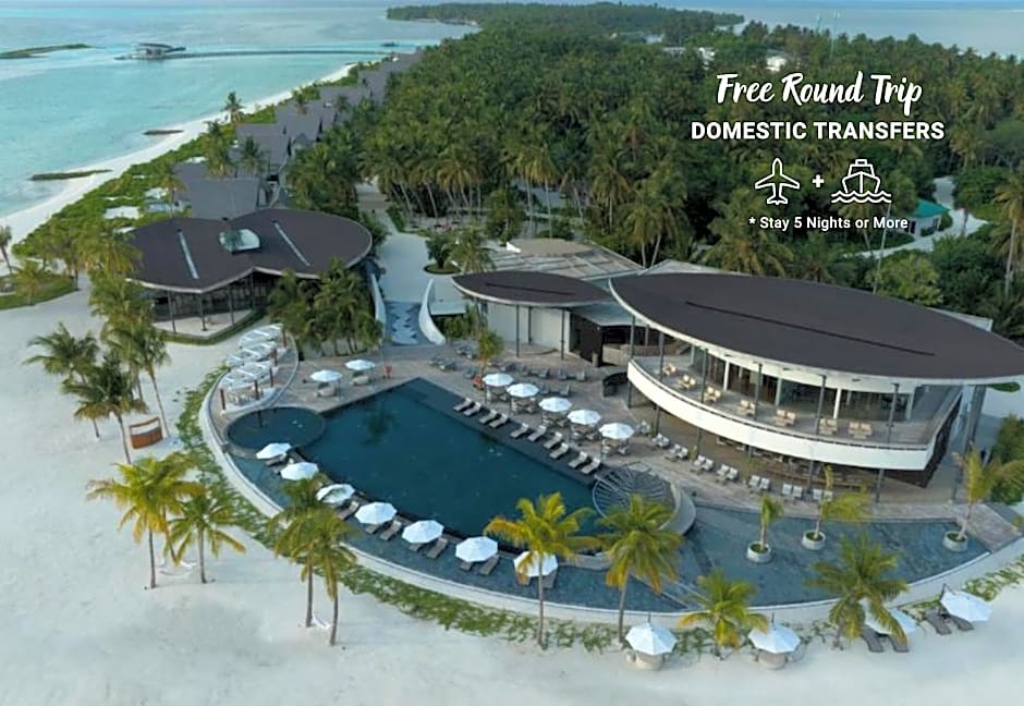 Madifushi Private Island- Stay 5 Nights or More & Enjoy Free Roundtrip DOMESTIC FLIGHT & SPEEDBOAT