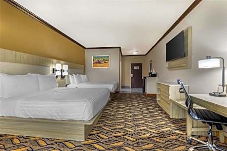 2 QUEEN BEDS,MOBILITY ACC,COMMASSIST,WALK SHWR,NSMK,FULL BREAKFAST