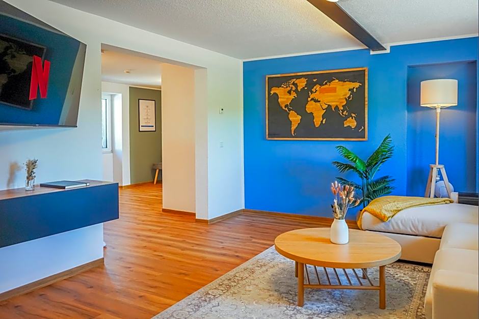 7Seas Boutique Ferienhaus Bostalsee - 2 Apartments oder ganzes Haus, mit Sauna