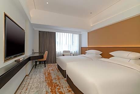 Yue Business Twin Bed Room
