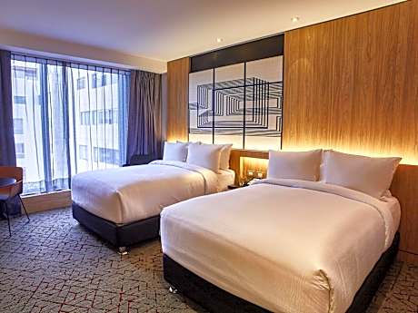 Superior Double Room with Two Double Beds - Mobility Access