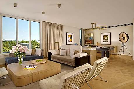 The Ritz-Carlton Suite, 2 Bedroom Presidential Suite, Bedroom 1: 1 King, Bedroom 2: 1 King