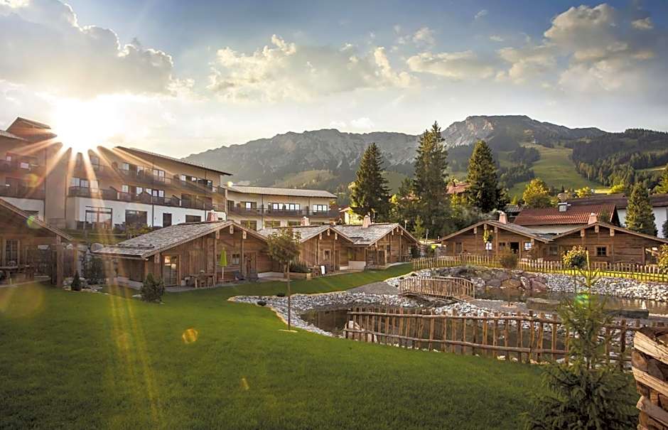 Alpin Chalets Oberjoch - Luxus Unterkunft mit privatem SPA und Zugang zu 3000 qm SPA Panoramahotel Oberjoch