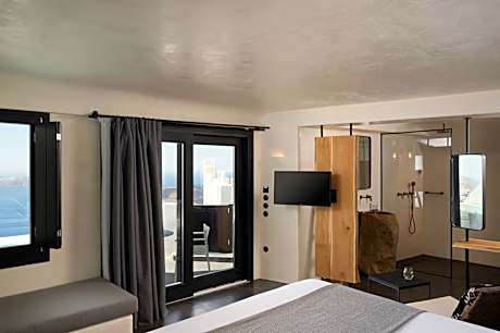 Rocca Signature with Caldera View and Outdoor Hot tub