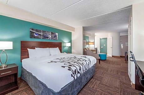 1 King Bed, Suite, Nonsmoking Free Breakfast