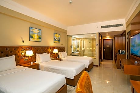Deluxe Triple Room with Complimentary City Tour & Access to Beach Lounge